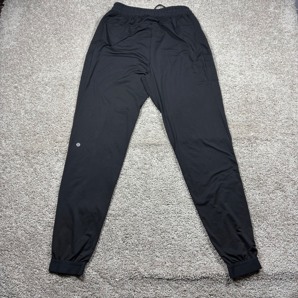Lululemon Mens Black Tapered Activewear Joggers Size S LM5AS4S